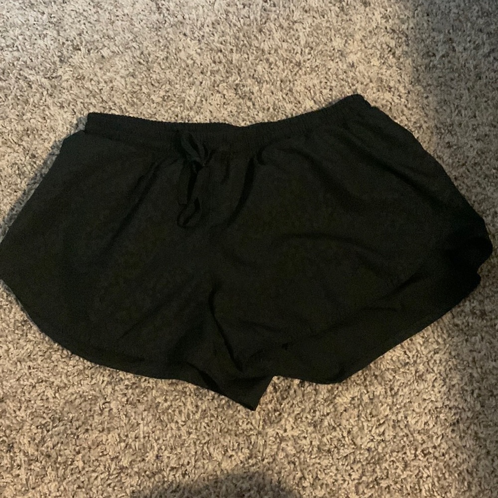 Old navy athletic shorts! Black cheetah print
